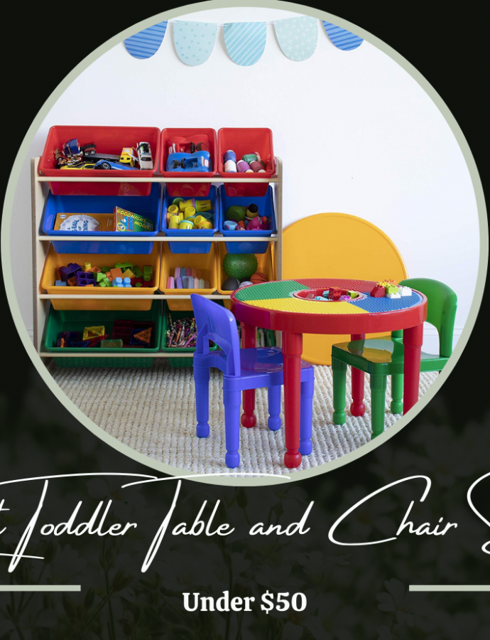Top 5 Best Toddler Table and Chairs set under $50