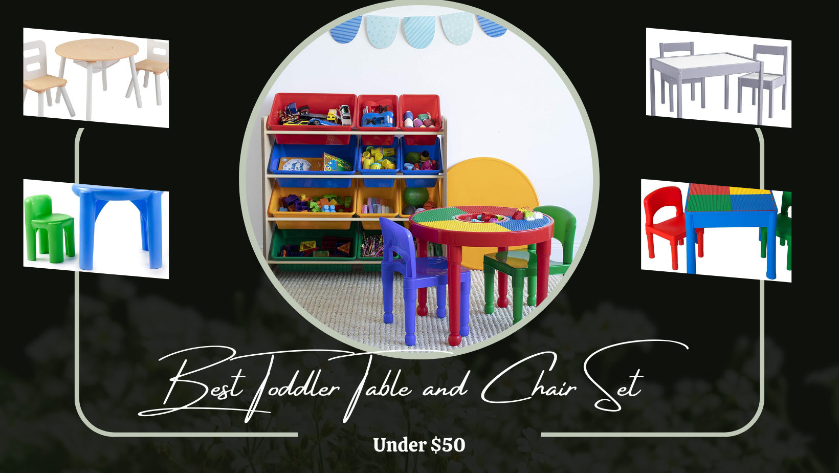 Top 5 Best Toddler Table and Chairs set under $50 - Buyer's Guide 2023