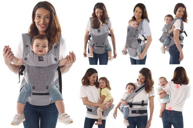 baby carrier positions