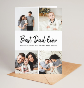 best personalized father;'s day card