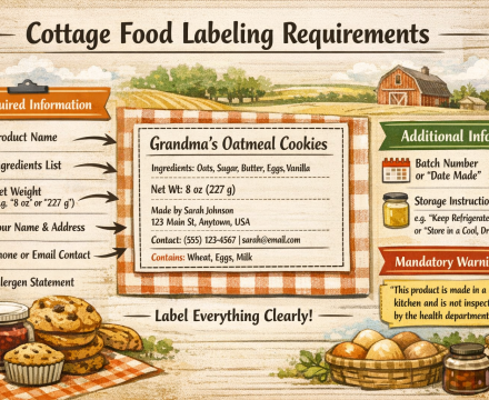 Cottage Food Labels Explained: Requirements, Templates & State-by-State Rules